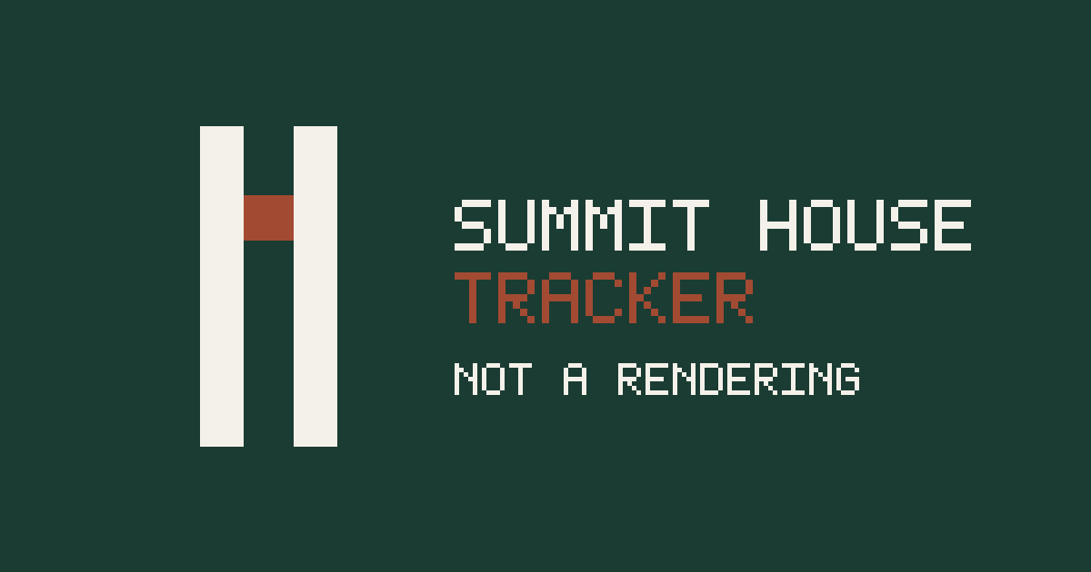 Summit House Tracker card. Not a photograph or a developer rendering.